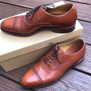 Meermin brown leather dress shoes (Size 7.5)